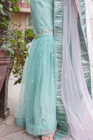 Gharara Dress