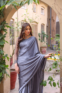 Graphite Glamour - Indian Attire Saree